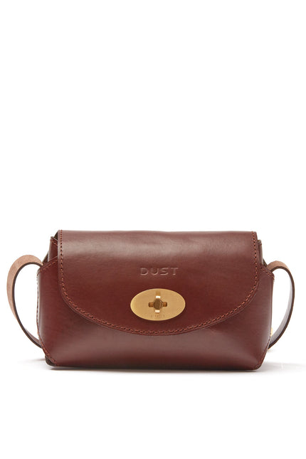 The Dust Company | Shoulder bag The Small Box dark brown