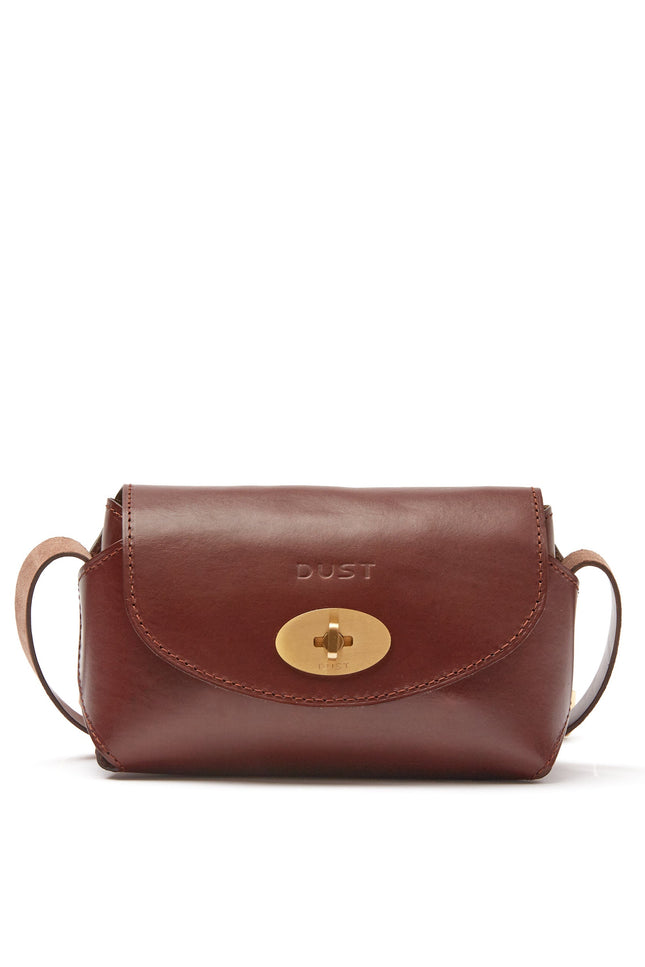 The Dust Company | Shoulder bag The Small Box dark brown