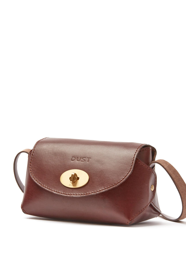 The Dust Company | Shoulder bag The Small Box dark brown