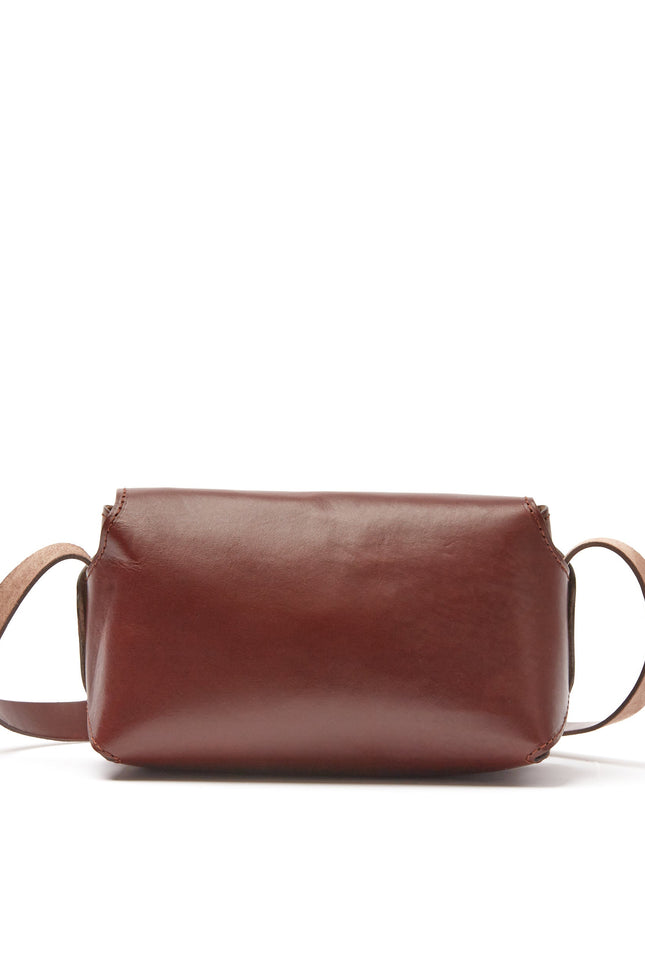 The Dust Company | Shoulder bag The Small Box dark brown