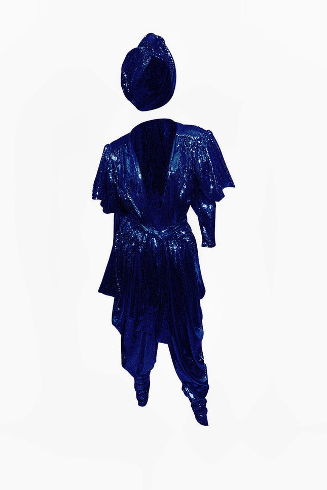Julia Clancey I Gloria Navy Sequin Jumpsuit Set