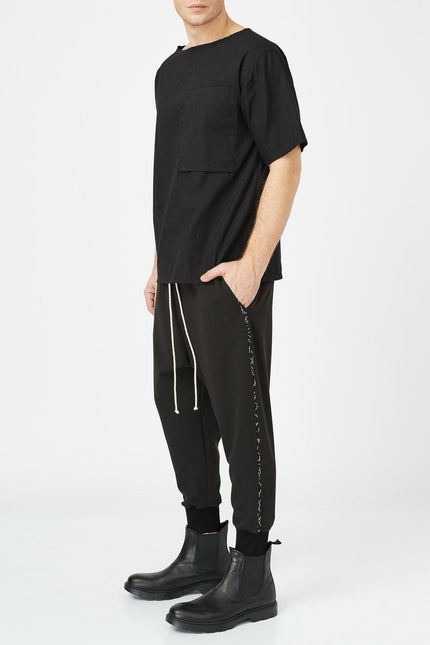 Alchemy | Androgynous Stitched Trousers