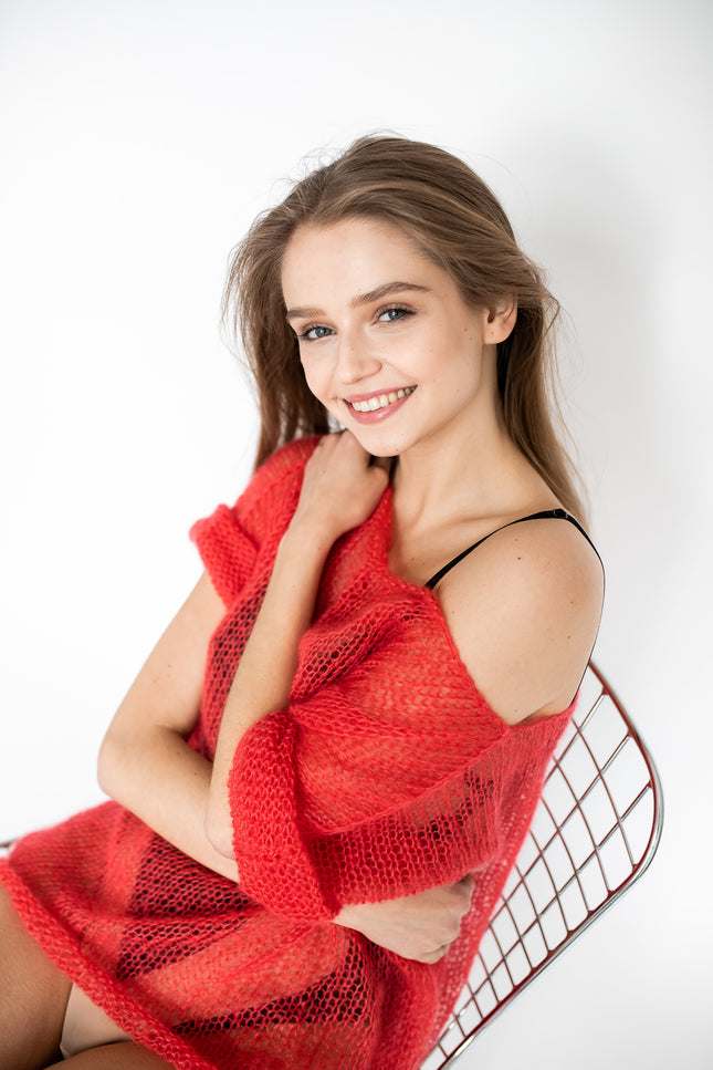Color My Space I Jumper 3 Colours Chili Pepper