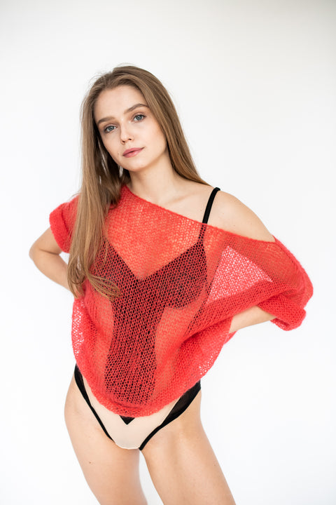 Color My Space I Jumper 3 Colours Chili Pepper