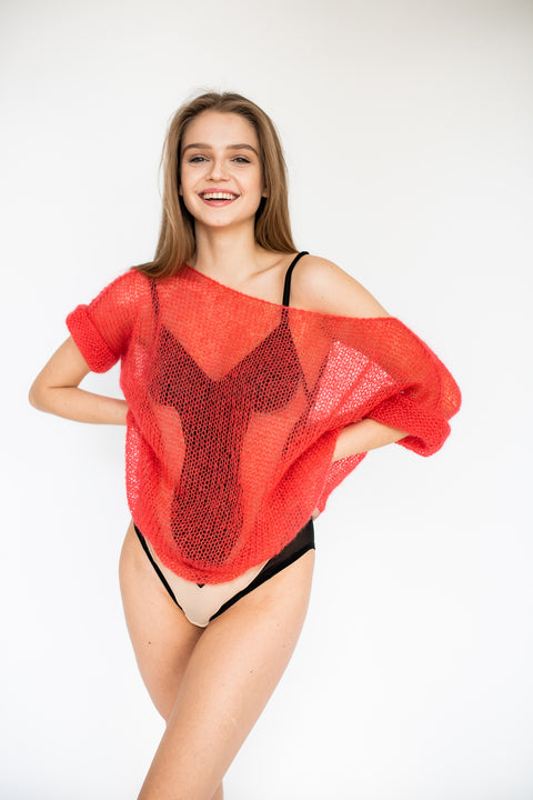 Color My Space I Jumper 3 Colours Chili Pepper