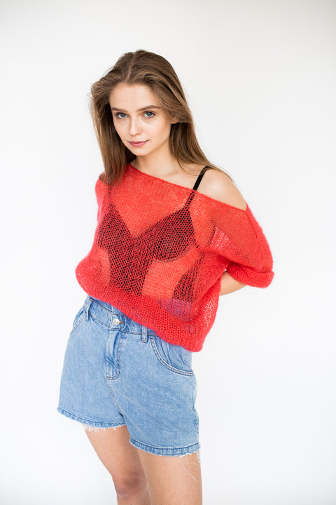 Color My Space I Jumper 3 Colours Chili Pepper