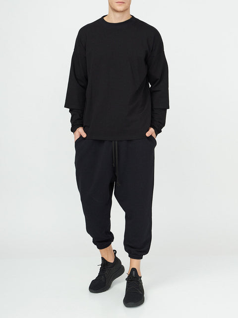 Adrogynous Layered Sleeve Top
Details :
Layered sleeve  cotton top 
ribbed neckline
regular fit 
Composition
Cotton 96%, Elastane 4%
Washing instructions
Dry Clean Only
Fitting
Female Model’s meShirts & TopsAlchemy The LabelAlchemy The LabelAdrogynous Layered Sleeve Top