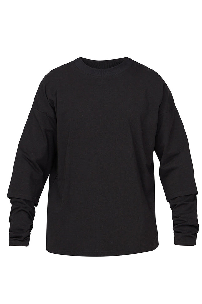 Adrogynous Layered Sleeve Top
Details :
Layered sleeve  cotton top 
ribbed neckline
regular fit 
Composition
Cotton 96%, Elastane 4%
Washing instructions
Dry Clean Only
Fitting
Female Model’s meShirts & TopsAlchemy The LabelAlchemy The LabelAdrogynous Layered Sleeve Top