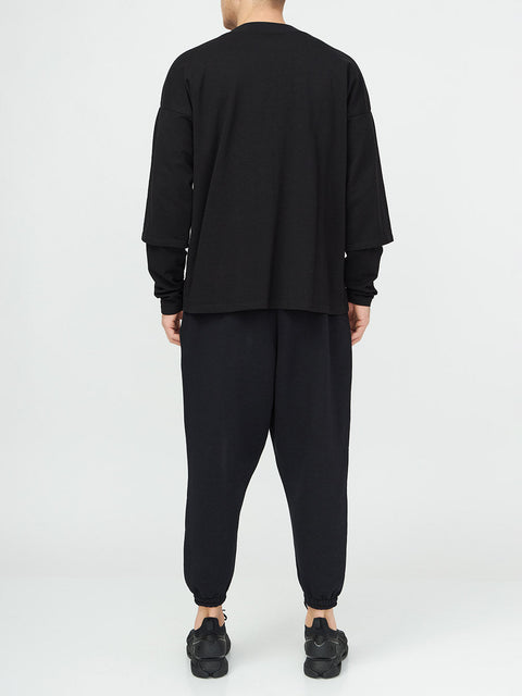 Adrogynous Layered Sleeve Top
Details :
Layered sleeve  cotton top 
ribbed neckline
regular fit 
Composition
Cotton 96%, Elastane 4%
Washing instructions
Dry Clean Only
Fitting
Female Model’s meShirts & TopsAlchemy The LabelAlchemy The LabelAdrogynous Layered Sleeve Top