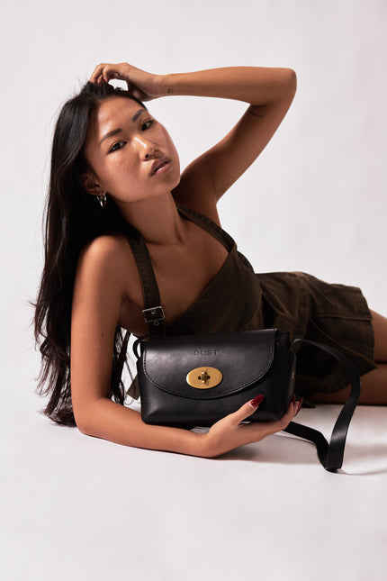 The Dust Company | Shoulder bag The Small Box black