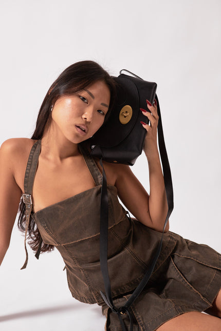 The Dust Company | Shoulder bag The Small Box black