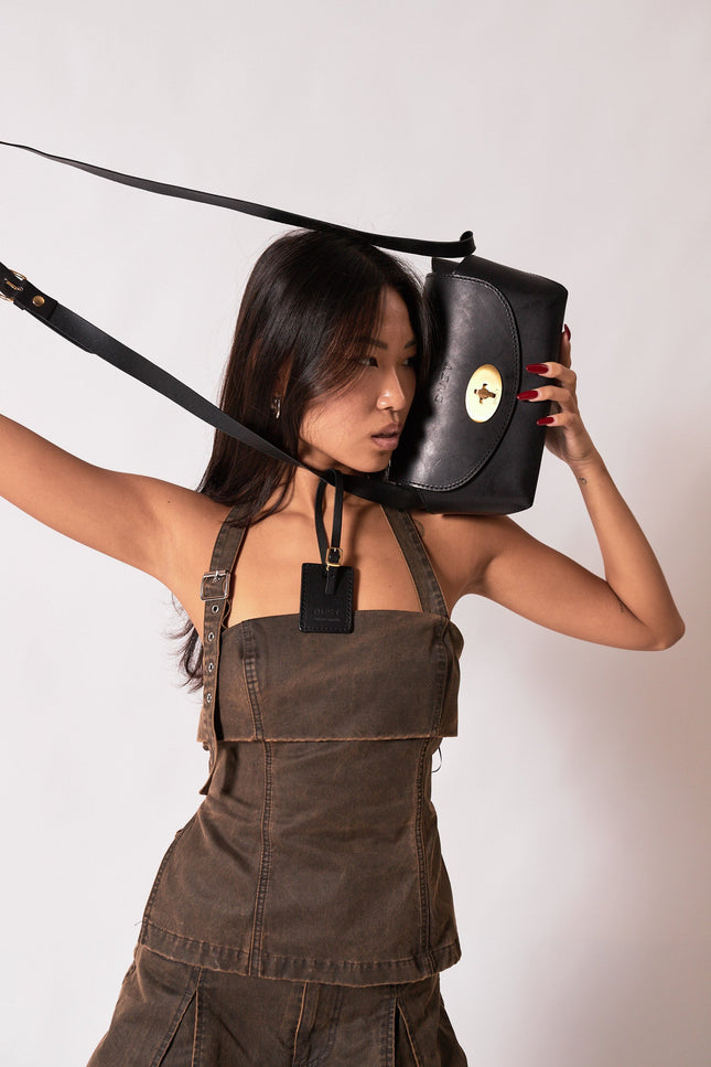 The Dust Company | Shoulder bag The Small Box black