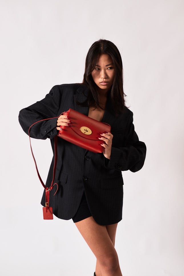The Dust Company | Shoulder bag The Small Box red