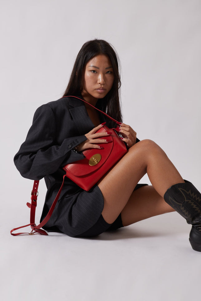 The Dust Company | Shoulder bag The Small Box red