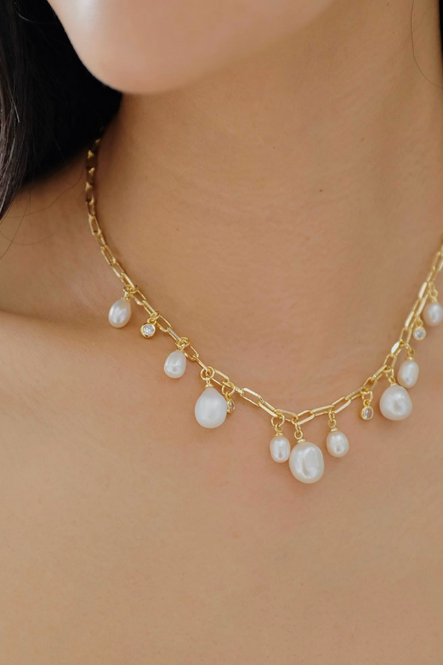 Miss Cecilia | Isla Fresh Water Pearl Necklace