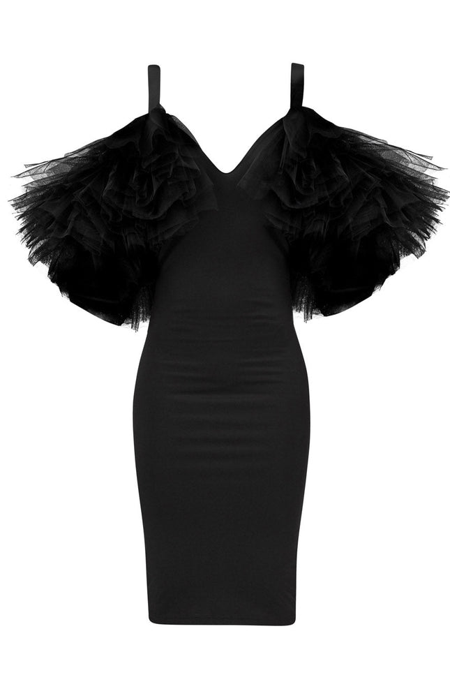 Liaaram | Tulle Ruffle Dress