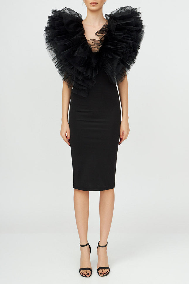 Liaaram | Tulle Detail Dress