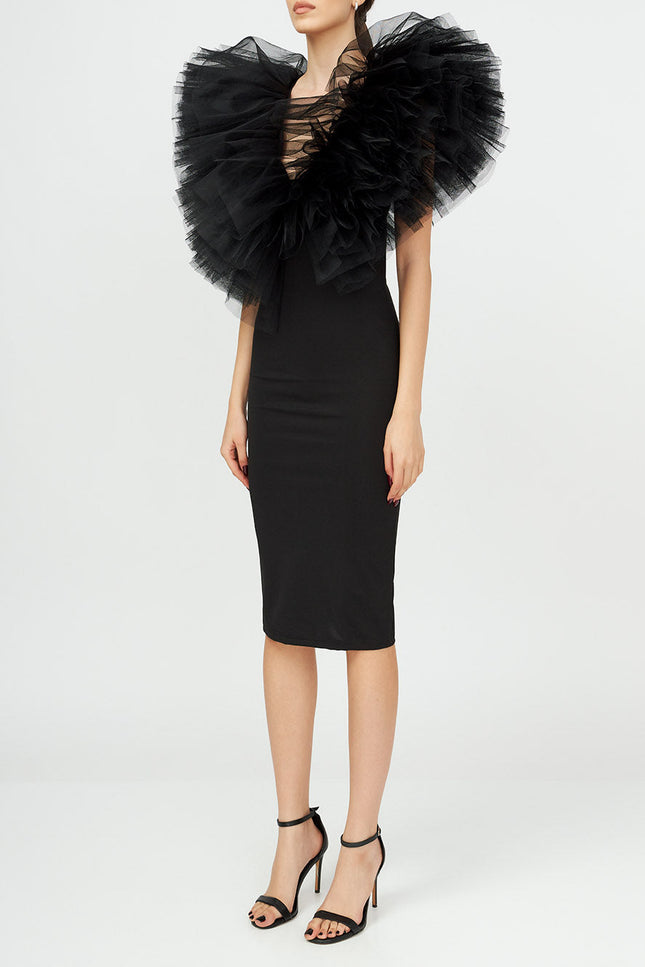 Liaaram | Tulle Detail Dress