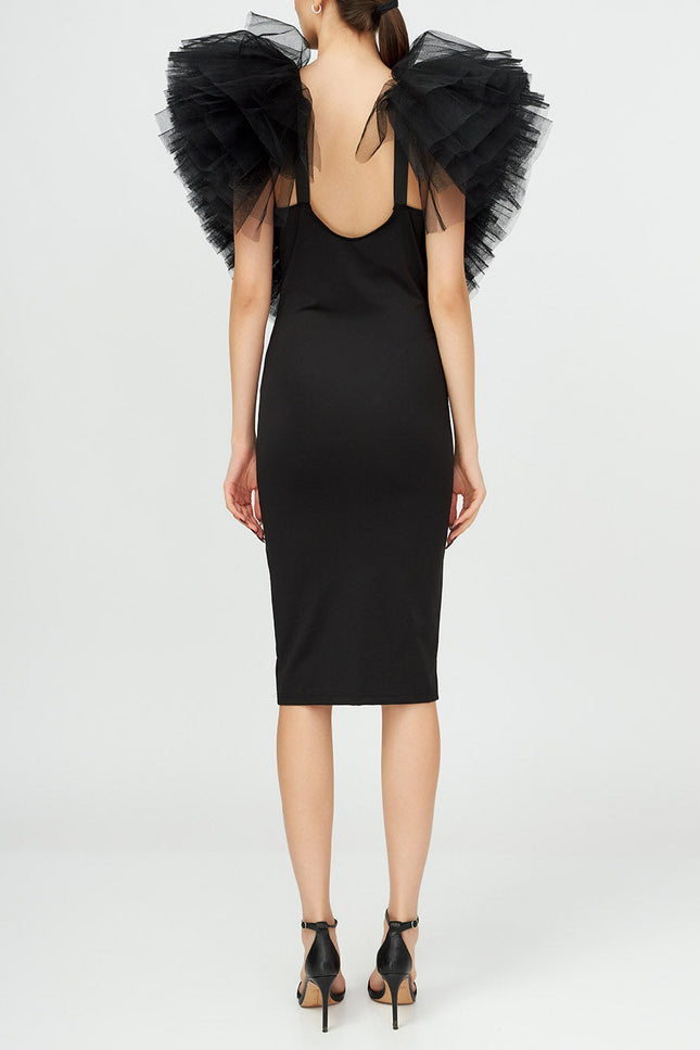 Liaaram | Tulle Detail Dress