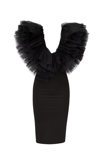 Liaaram | Tulle Detail Dress