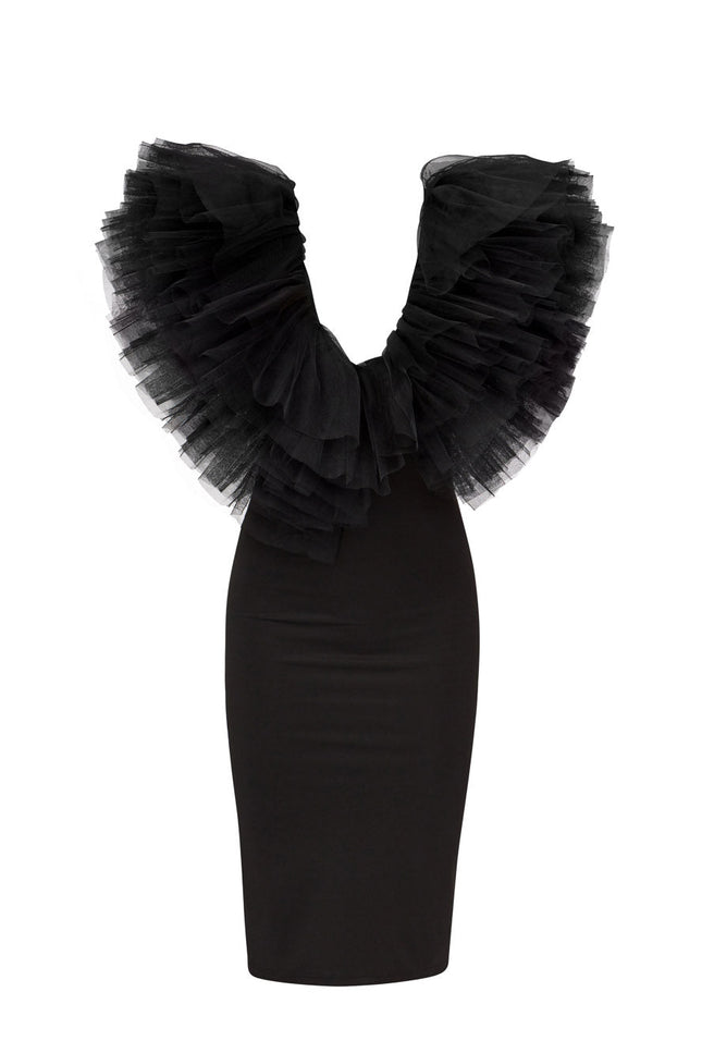 Liaaram | Tulle Detail Dress