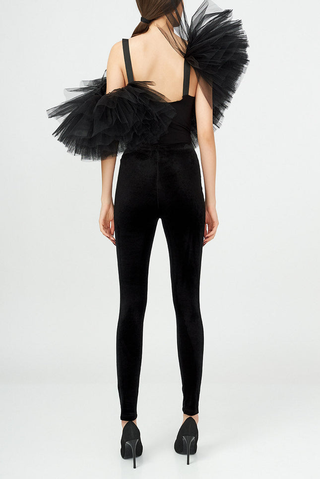 Liaaram | Velvet Heights Leggings in Black