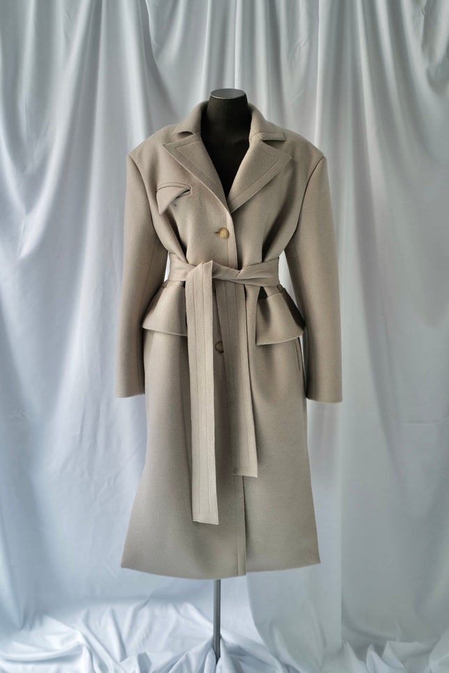 Virgin Wool Felt Coat ROMA