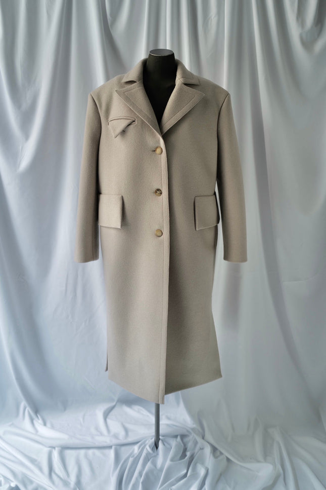 Virgin Wool Felt Coat ROMA