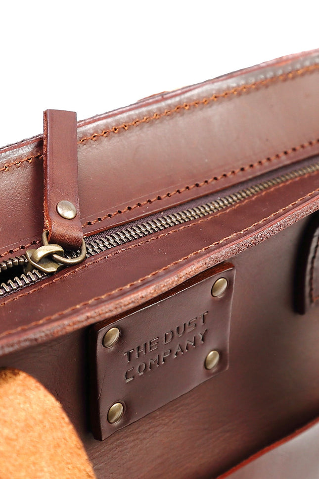 The Dust Company | Tote bag Mod 147 dark brown