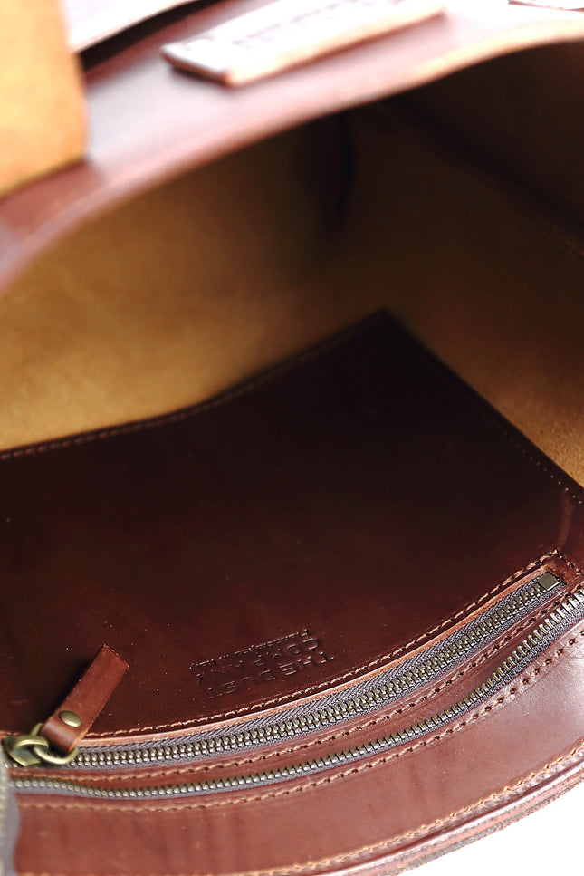 The Dust Company | Tote bag Mod 147 dark brown