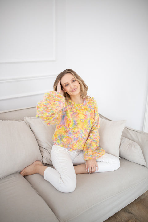 Color My Space I Jumper Colorful yellow