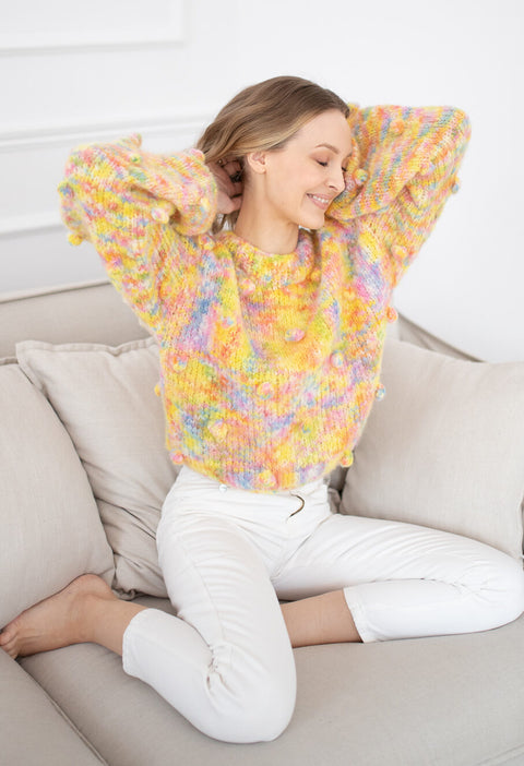 Color My Space I Jumper Colorful yellow