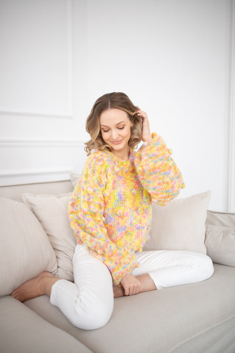 Color My Space I Jumper Colorful yellow