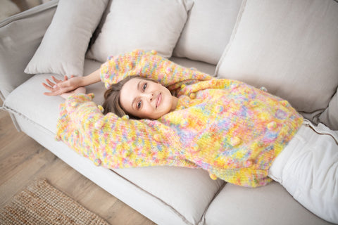 Color My Space I Jumper Colorful yellow