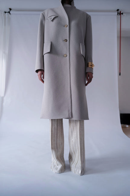 Virgin Wool Felt Coat ROMA