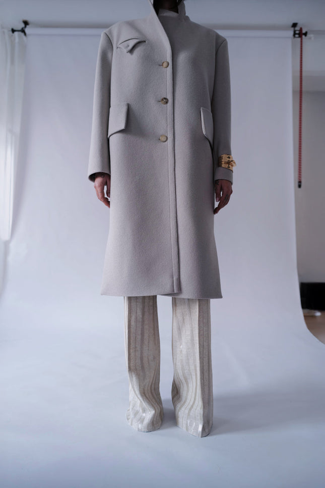 Virgin Wool Felt Coat ROMA