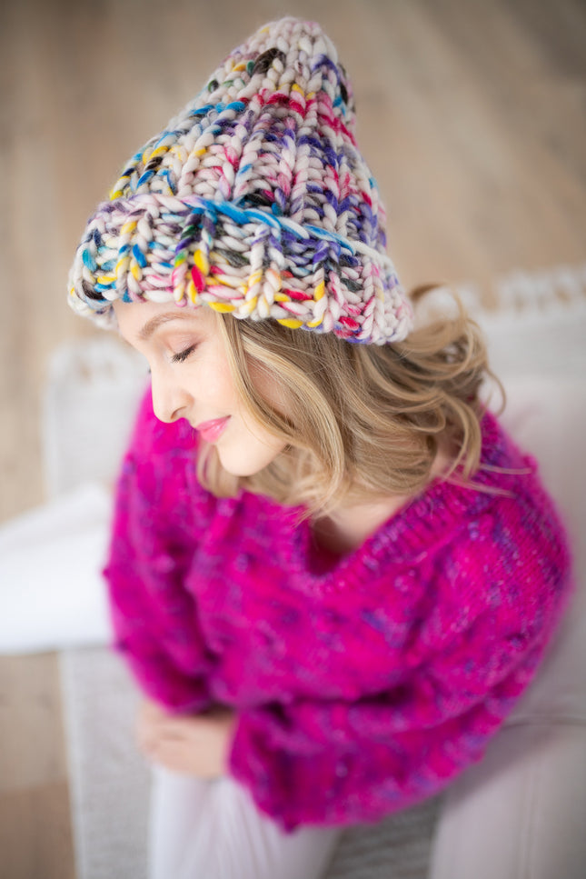 Color My Space I Beanie Multicolor wool