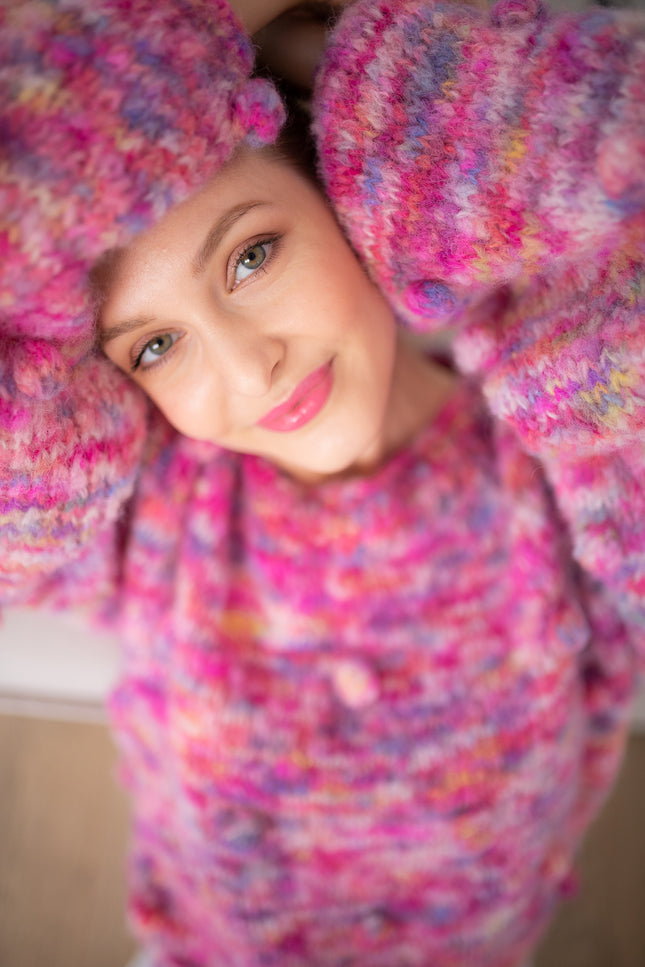 Color My Space I Jumper Colorful pink