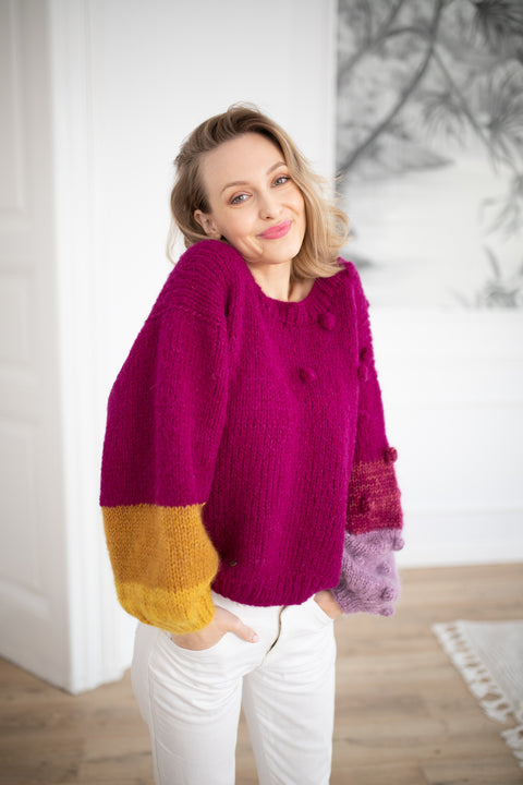 Color My Space I Sweter Cherry Bubble