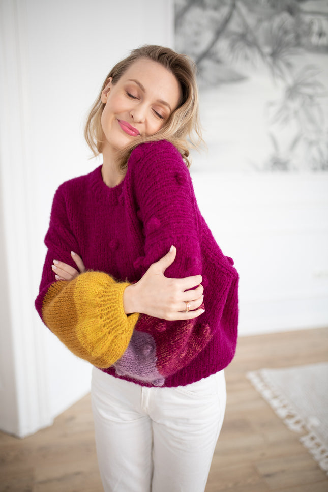 Color My Space I Jumper Cherry Bubble