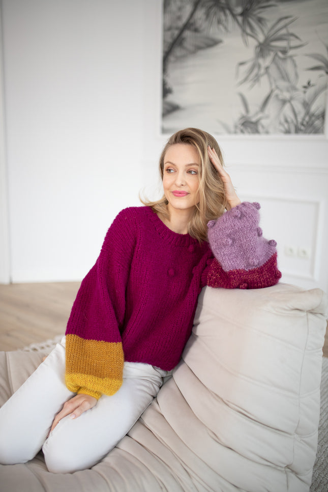 Color My Space I Jumper Cherry Bubble