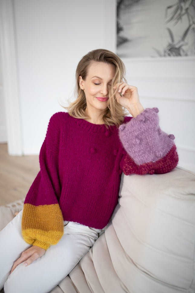 Color My Space I Jumper Cherry Bubble