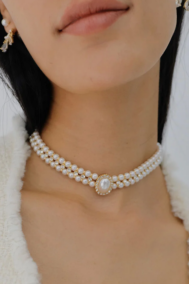 Miss Cecilia | Amelia Pearl Ladies Choker