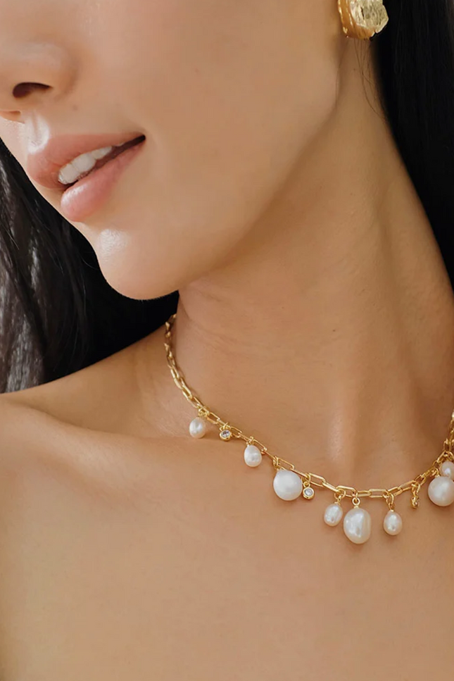Miss Cecilia | Isla Fresh Water Pearl Necklace