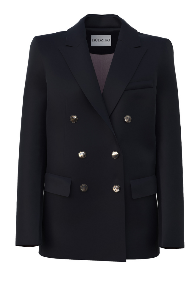 BÚDZIKO | LIMITED EDITION ROYAL BLACK WOOLEN SUIT