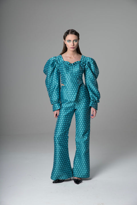 Psychedelic Overdose | Rube Wide Leg Trousers