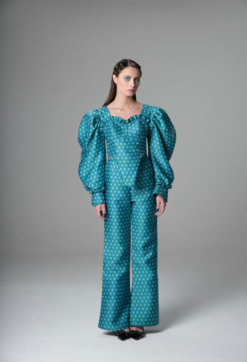 Psychedelic Overdose | Rube Wide Leg Trousers