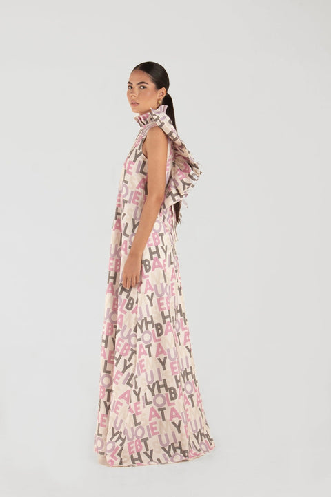 Ashley Stambouli | Fallon A-line Maxi dress