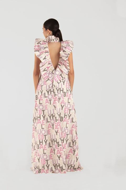 Ashley Stambouli | Fallon A-line Maxi dress