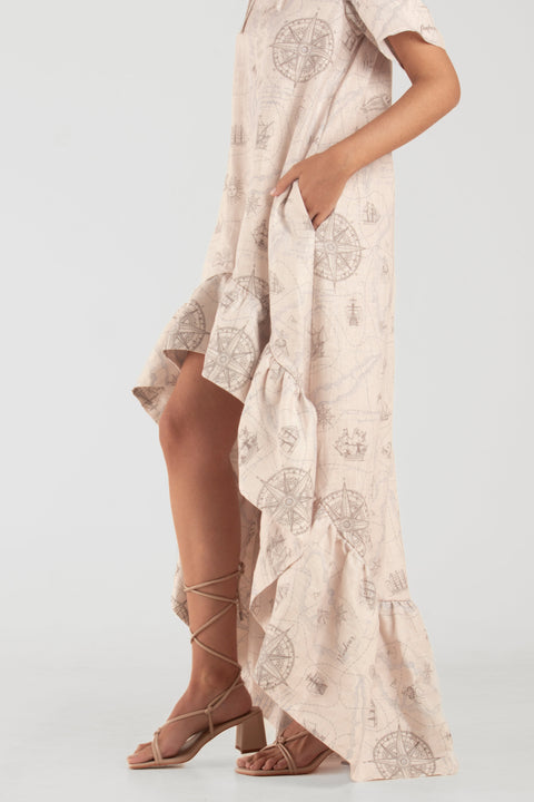 Ashley Stambouli | Sukienka maxi Bella 